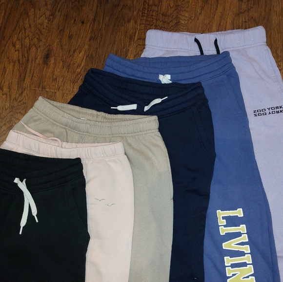 6 pairs size 10-12 jogging pants - Picture 2 of 4